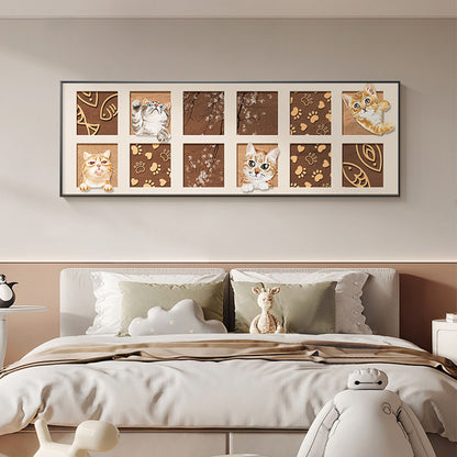 Cat-Themed Decorative Wall Art Homeandso