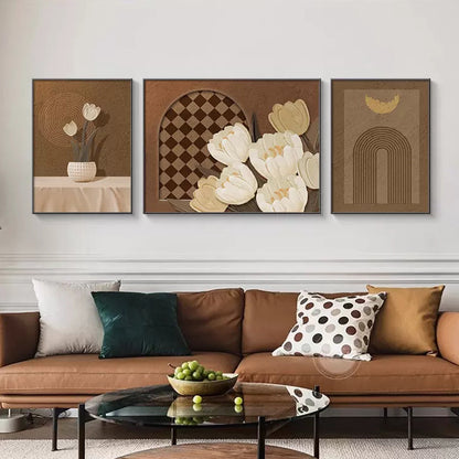 Artistic Three-Piece Framed Wall Art Set Homeandso