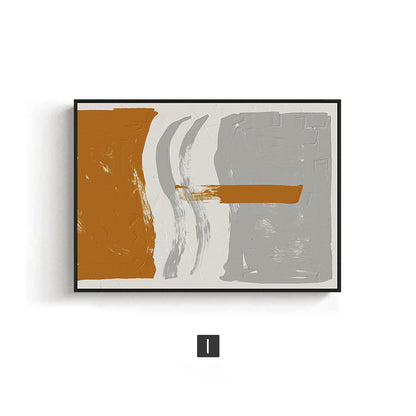 Abstract Minimalist Canvas Wall Art Homeandso