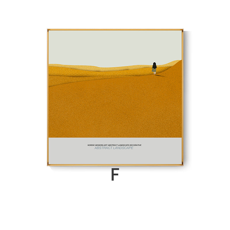 Abstract Landscape Framed Art Print Homeandso