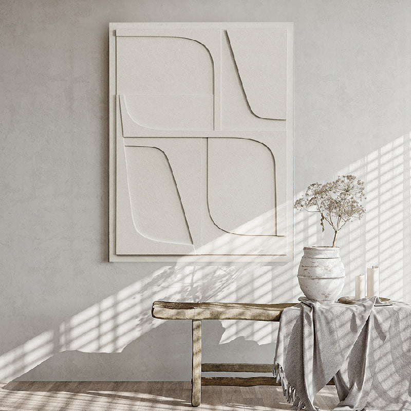 Textured Artistic Abstract Wall Sculpture Homeandso