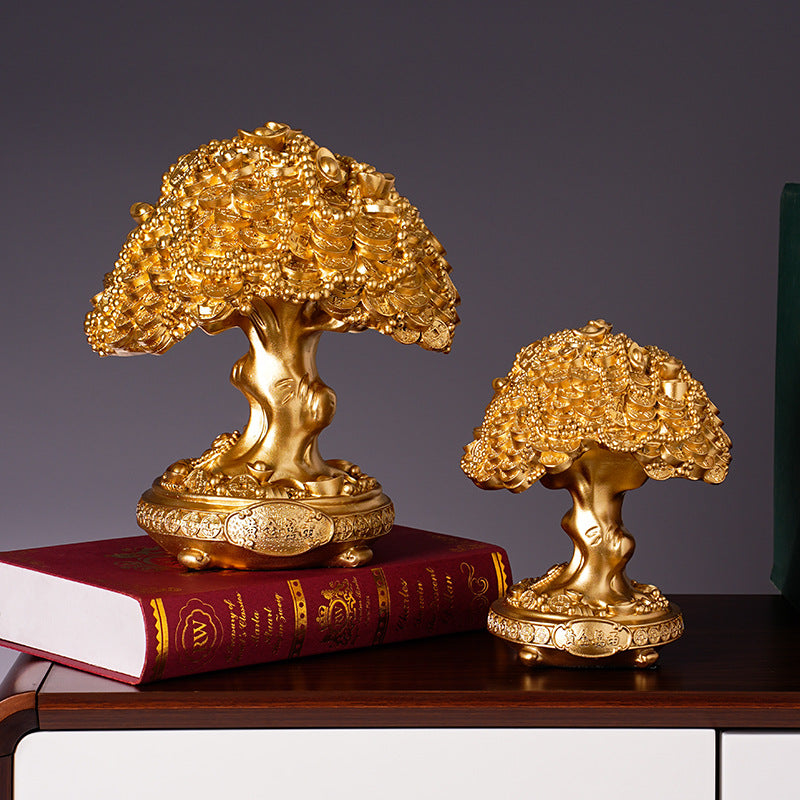 Decorative Fortune Tree Sculpture Homeandso