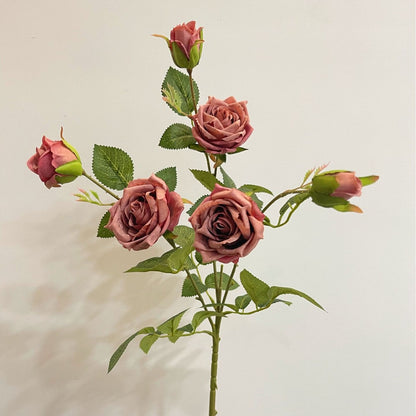 Decorative Faux Rose Floral Arrangement for Home
