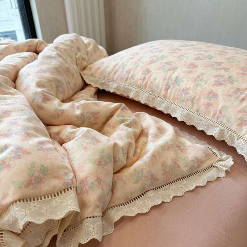 Decorative Stylish Polka Dot Bedspread Homeandso