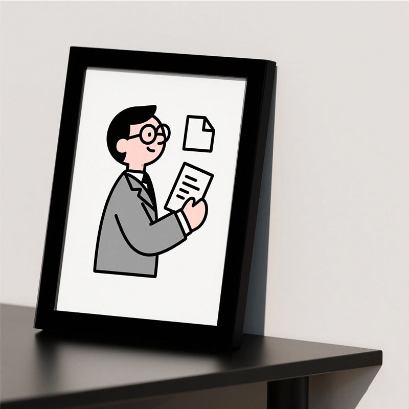 Whimsical Illustration Art Frame