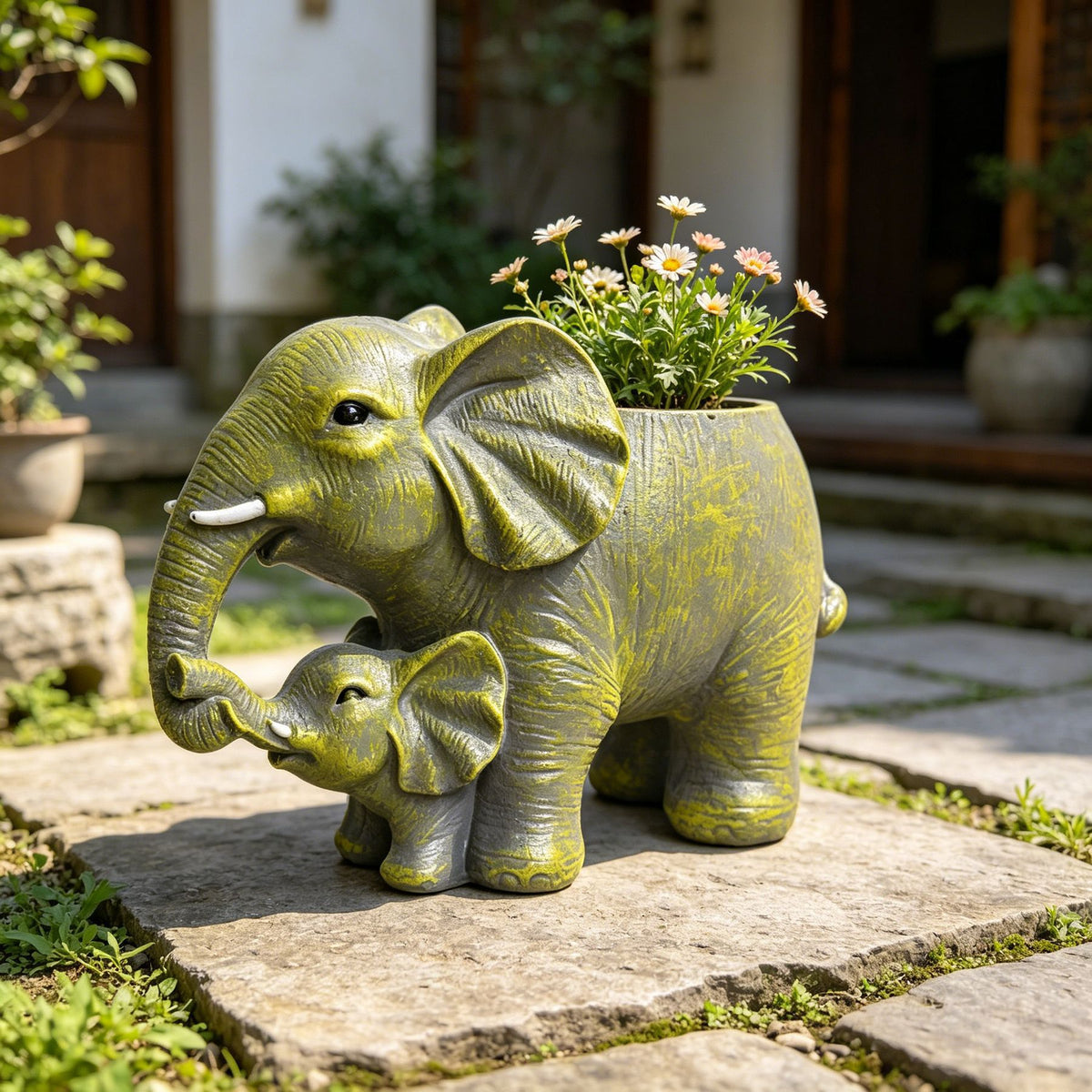 Decorative Elephant Figurine Homeandso