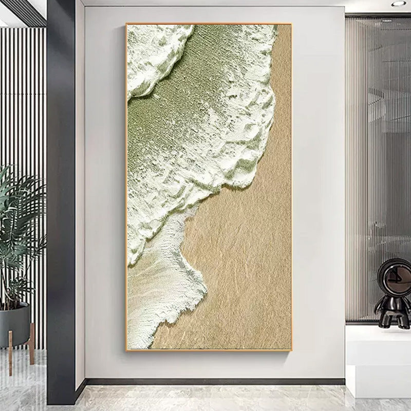 Abstract Textured Landscape Canvas Art Homeandso