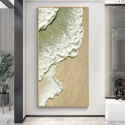 Abstract Textured Landscape Canvas Art Homeandso