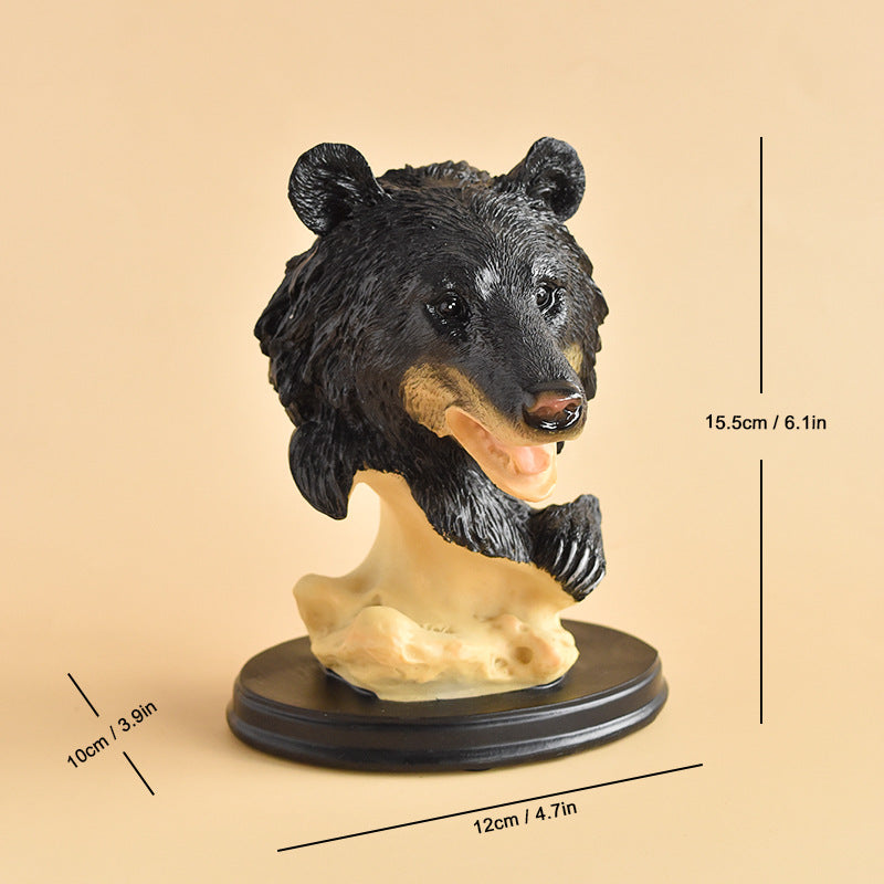 Charming Bear Figurine Homeandso