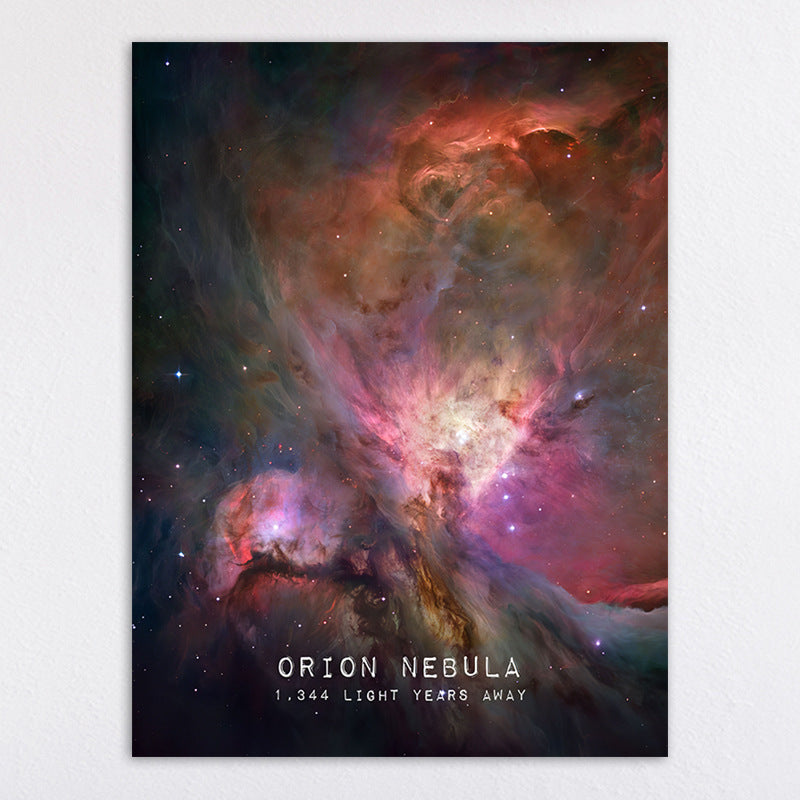 Cosmic Nebula Art Print Homeandso