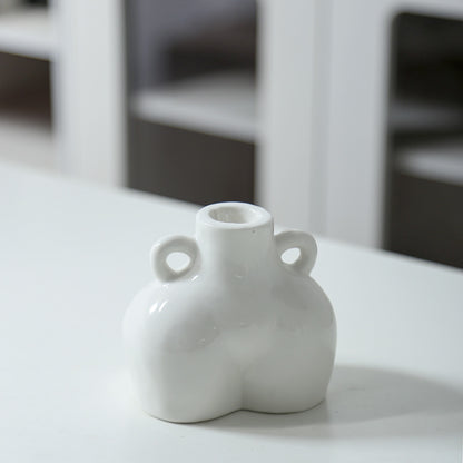 Artistic Ceramic Body-Shaped Vase
