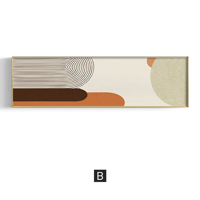 Abstract Brushstroke Framed Art Homeandso