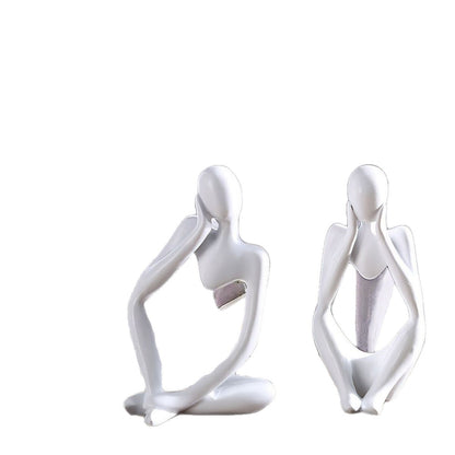 Abstract Figurative Sculpture Set Homeandso
