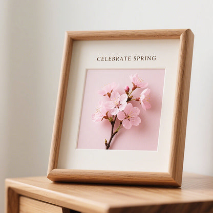 Charming Floral Art Frame