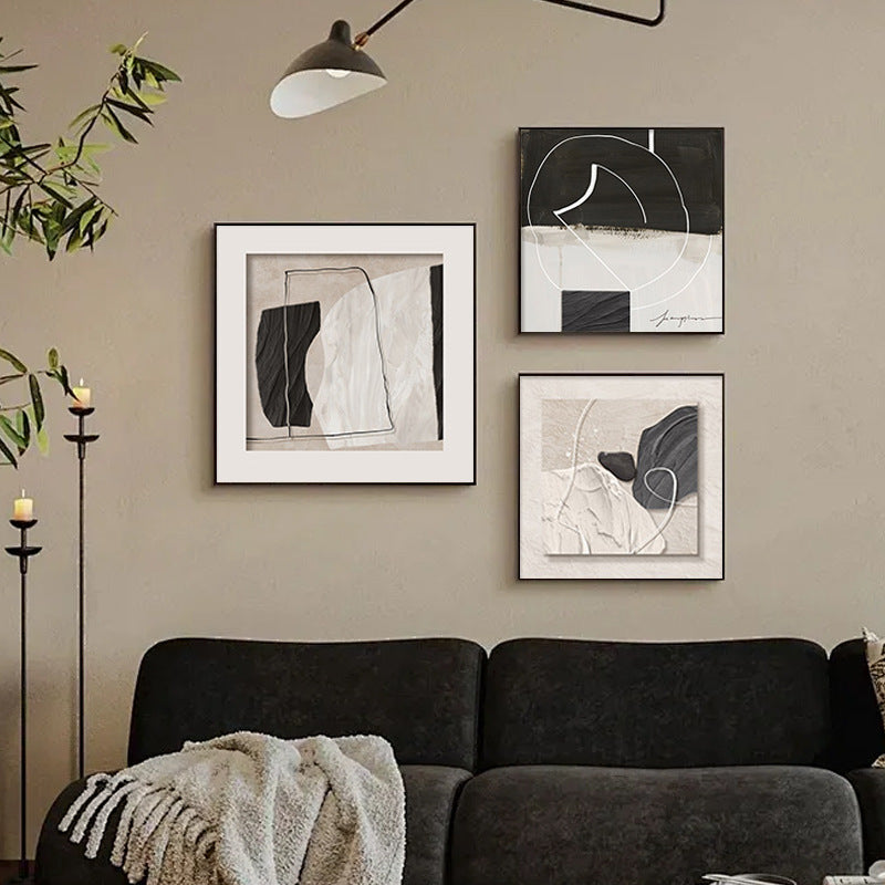 Abstract Textured Framed Art Homeandso
