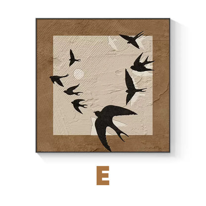 Decorative Floral Framed Artwork Homeandso