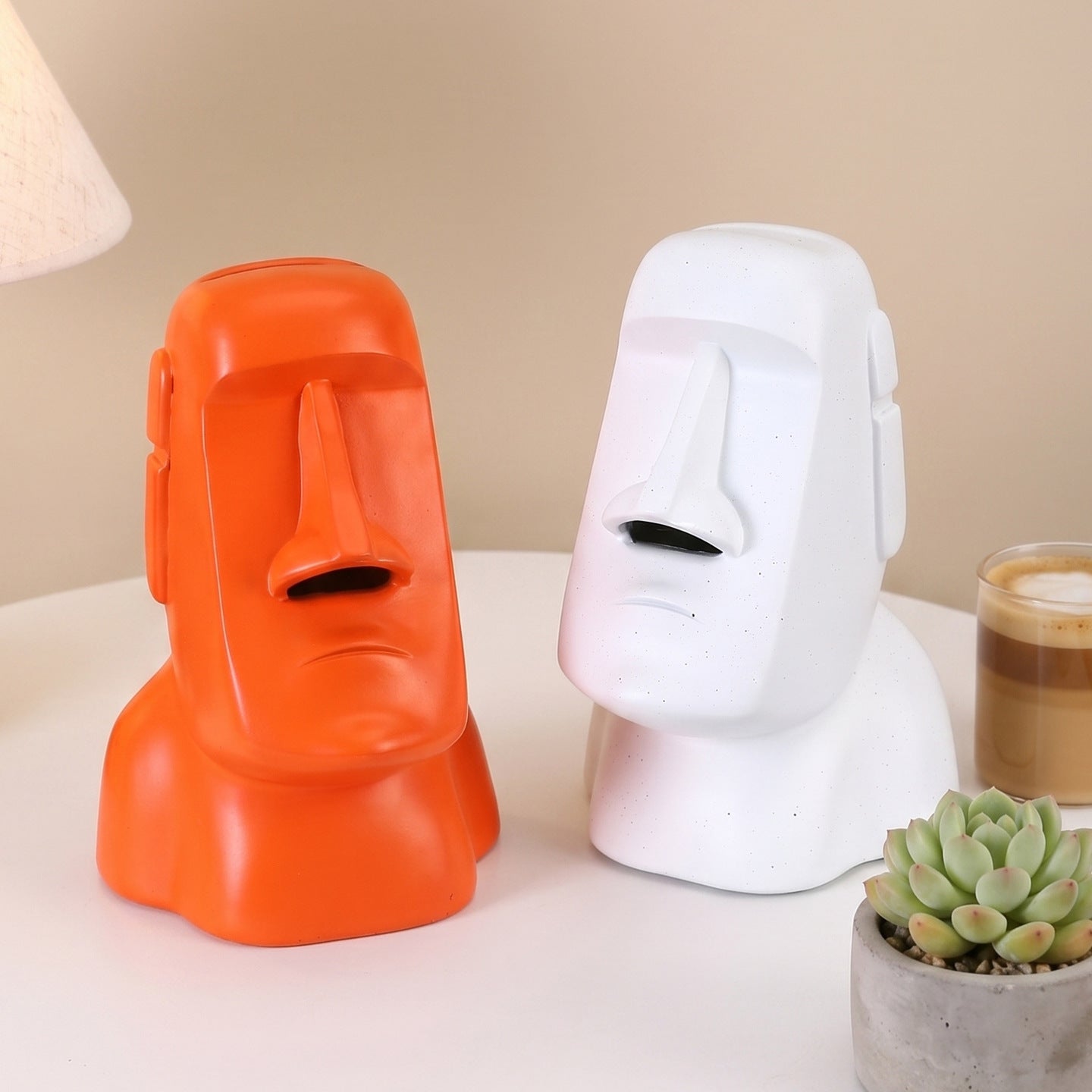 Artistic Moai Figurine Homeandso