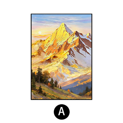 Mountain Landscape Oil Painting Homeandso