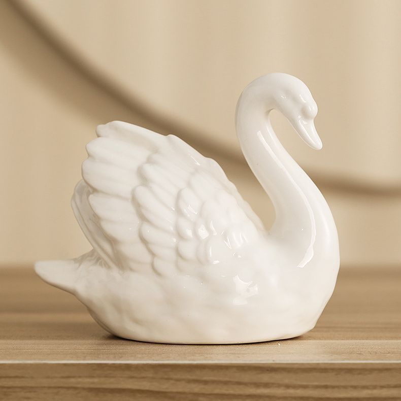 Elegant Swan Figurine Homeandso