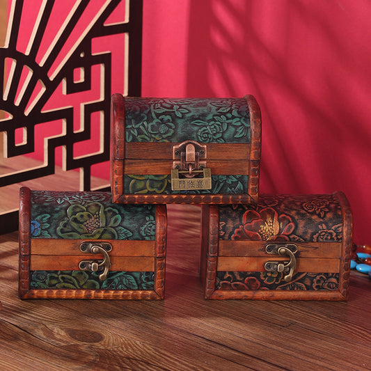 Vintage-Inspired Decorative Treasure Chest Homeandso 1788262895
