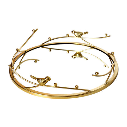 Decorative Mirrored Accent Tray Homeandso