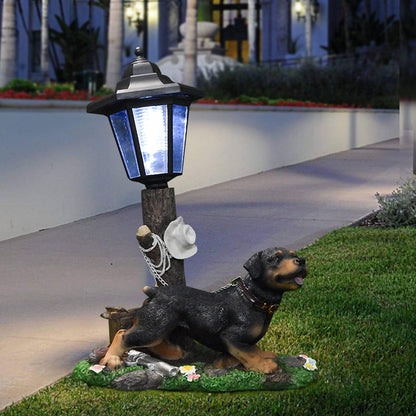Decorative Dog Lantern Homeandso