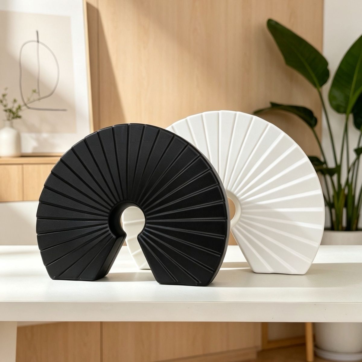 Decorative Fan-Shaped