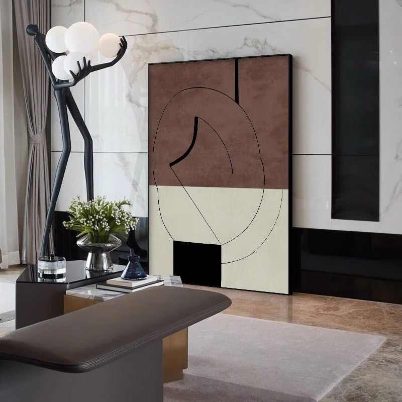Abstract Modern Wall Art Print Homeandso
