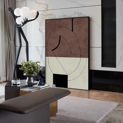 Abstract Modern Wall Art Print Homeandso