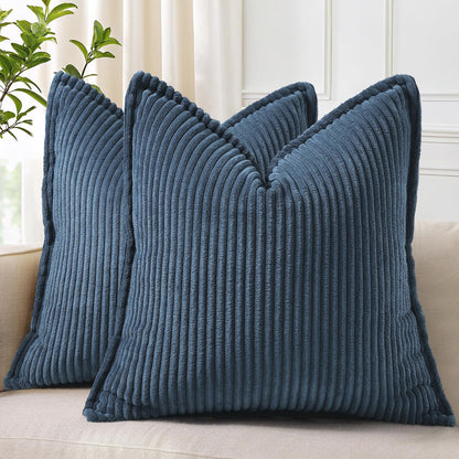 Textured Velvet Chevron Decorative Pillow