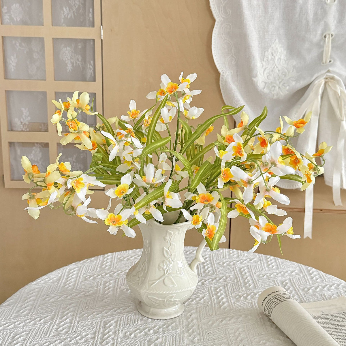 Elegant Orchid Flower Stem
