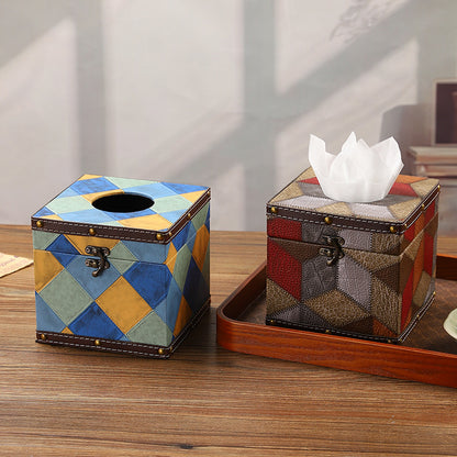Decorative Square Tissue Box Holder Homeandso
