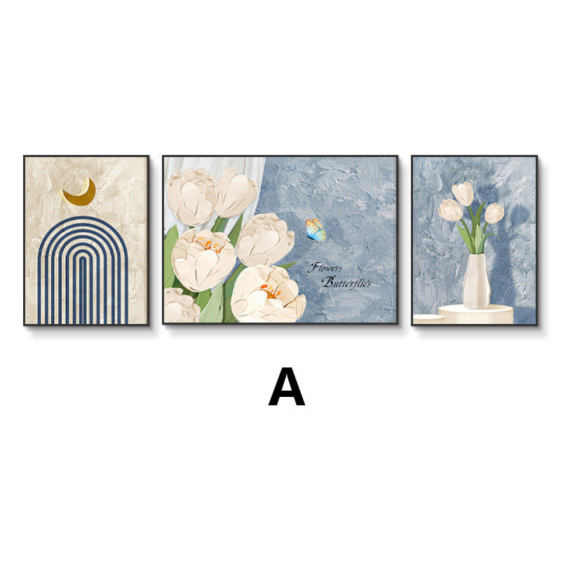 Decorative Framed Triptych Art Print Homeandso