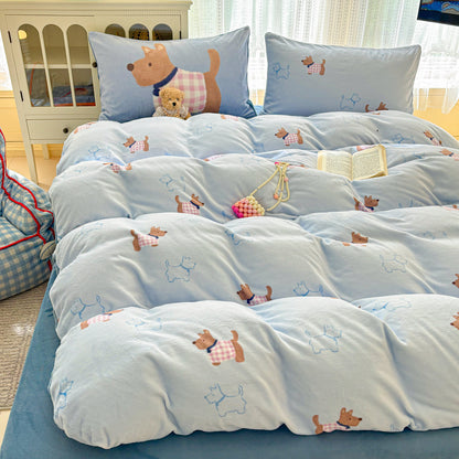 Playful Animal-Themed Comforter Set Homeandso