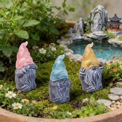 Decorative Garden Gnome Stakes Homeandso
