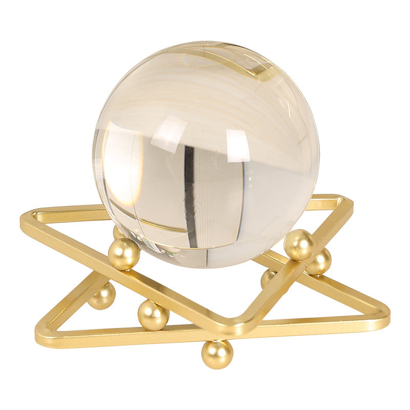 Decorative Glass Orb Display Stand Homeandso