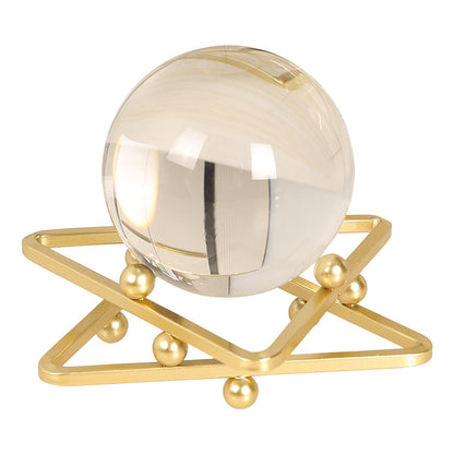 Decorative Glass Orb Display Stand Homeandso