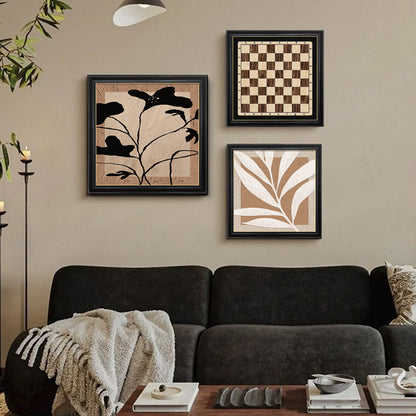 Elegant Framed Bamboo Wall Art Homeandso