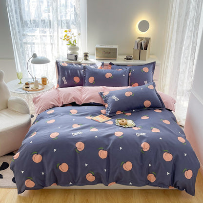 Playful Lion-Themed Duvet Cover Set Homeandso