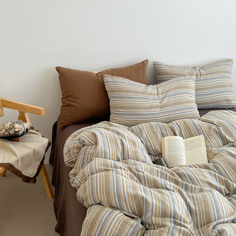 Decorative Textured Reversible Quilt Set Homeandso