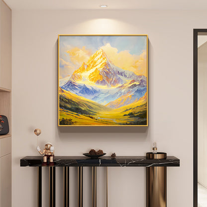 Majestic Mountain Top Canvas Wall Art Homeandso