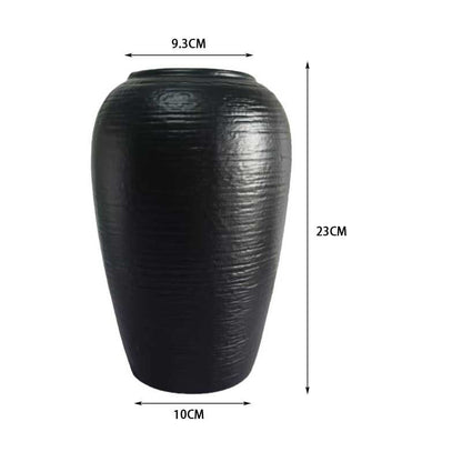 Elegant Textured Ceramic Vase