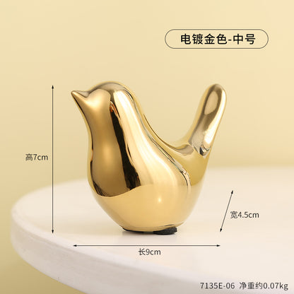 Decorative Bird Figurine Homeandso