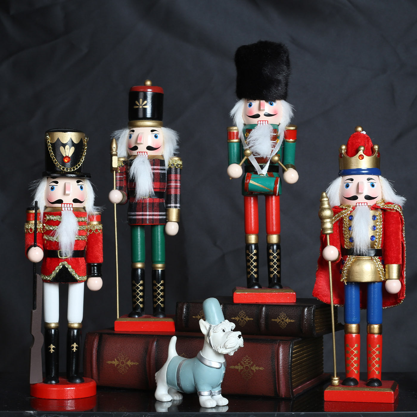 Festive Nutcracker Figurine Homeandso