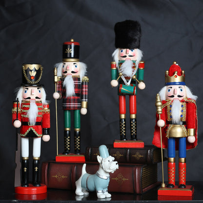 Festive Nutcracker Figurine Homeandso