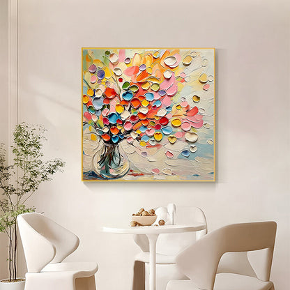 Impressionistic Floral Canvas Art Homeandso