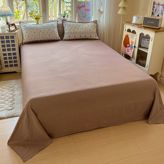 Playfully Embroidered Quilt Cover Set