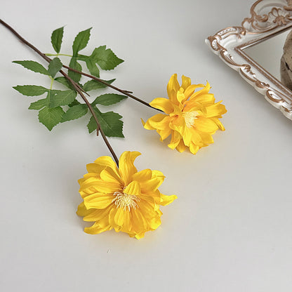 Decorative Faux Peony Stem for Floral Arrangements