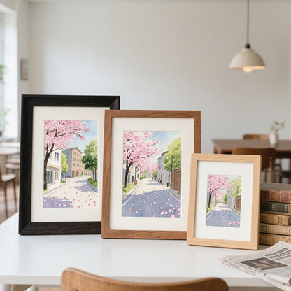 Decorative Framed Cherry Blossom Artwork