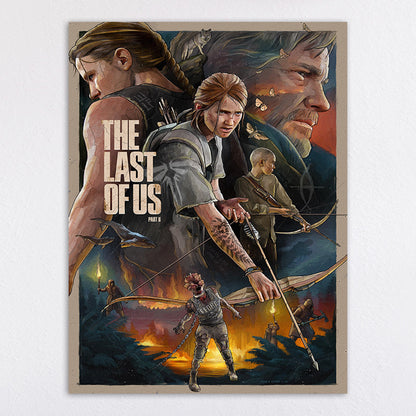 The Last of Us Part II Character Wall Art Homeandso